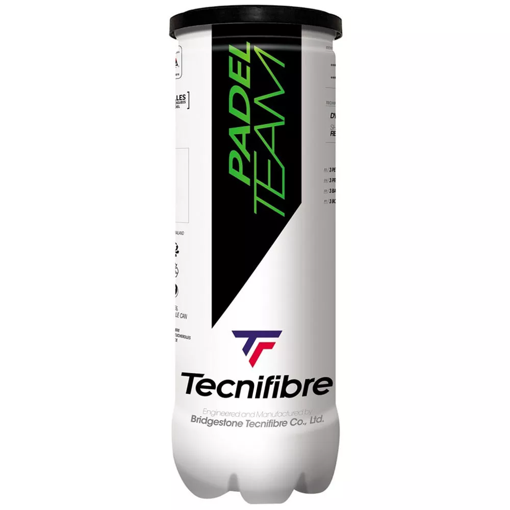 Tecnifibre Padel Team Padelb&auml;lle 3er-Dose