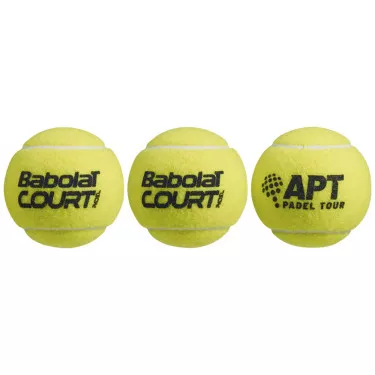 Babolat Court Padel Padelb&auml;lle 3er-Dose