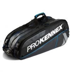 Pro Kennex Kinetix Triple Schl&auml;gertasche (Thermobag) Schwarz / Blau