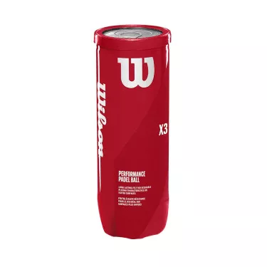 Wilson Padel X3 Padelb&auml;lle Karton (24 Dosen &agrave; 3 B&auml;lle)
