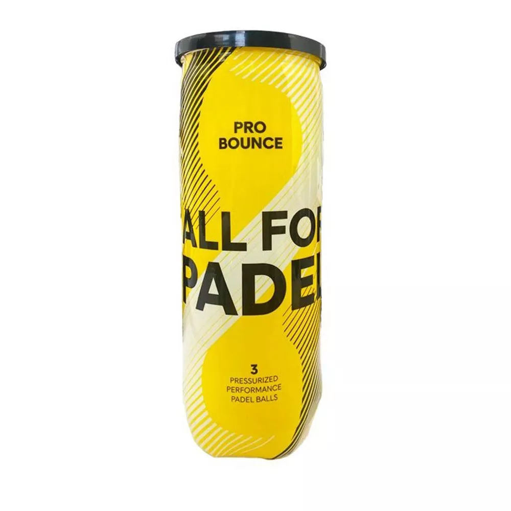 All For Padel Pro Bounce Padelb&auml;lle 3er-Dose