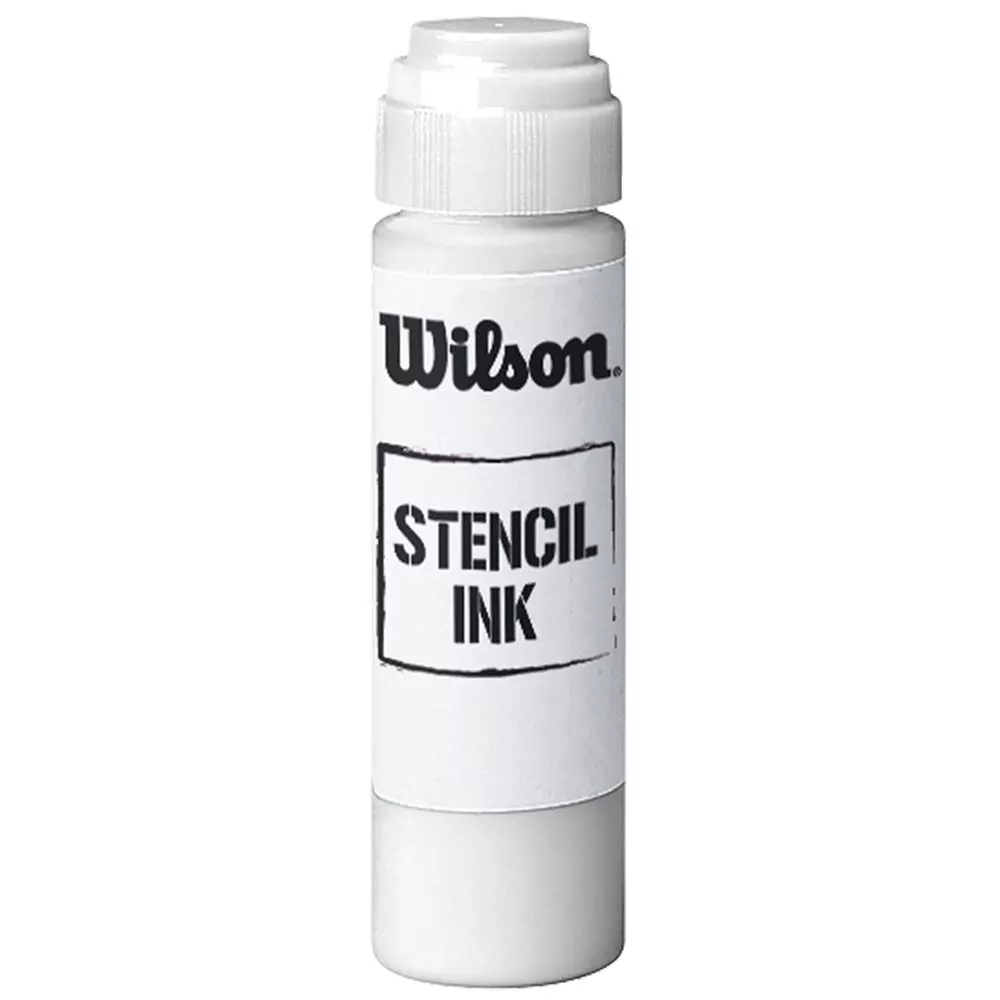 Wilson Stencil Ink Saitenmarker Wei&szlig;