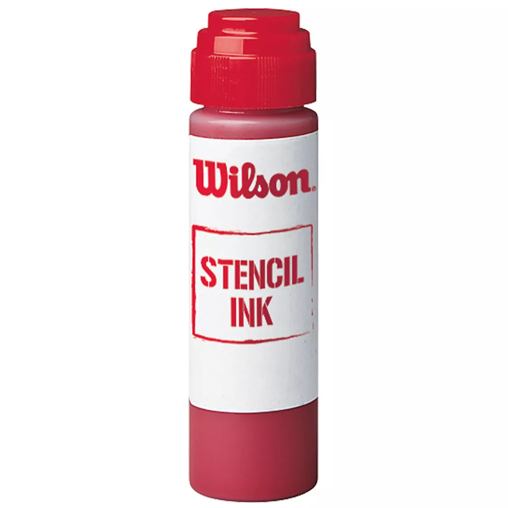 Wilson Stencil Ink Saitenmarker Rot