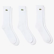 Lacoste Sport Socken Wei&szlig; 3er-Pack