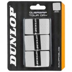 Dunlop Tour Dry Overgrip Wei&szlig; 3er-Pack
