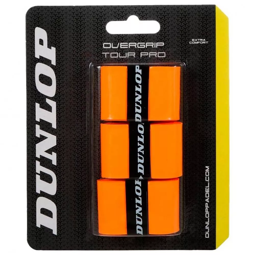 Dunlop Tour Pro Overgrip Orange 3er-Pack