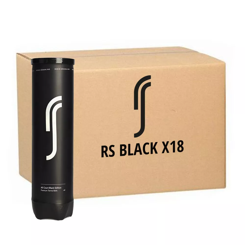 RS All Court Black Edition Tennisb&auml;lle Karton (18 Dosen)