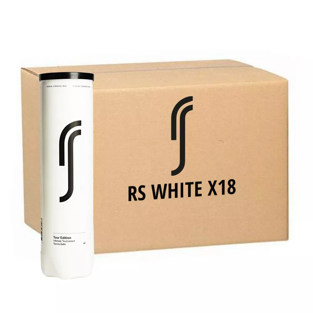 RS All Court White Edition Tennisb&auml;lle Karton (18 Dosen)