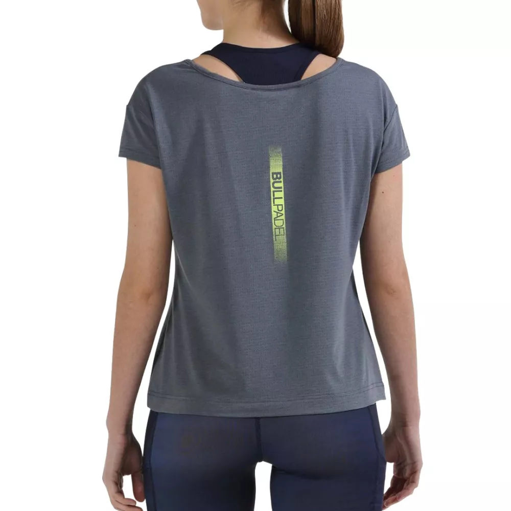 Bullpadel Jerga T-Shirt Damen Stahlblau