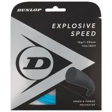 Dunlop Explosive Speed Tennissaite Blau 12 m
