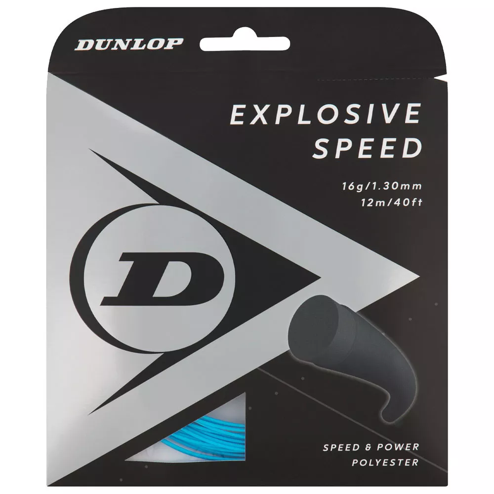 Dunlop Explosive Speed Tennissaite Blau 12 m