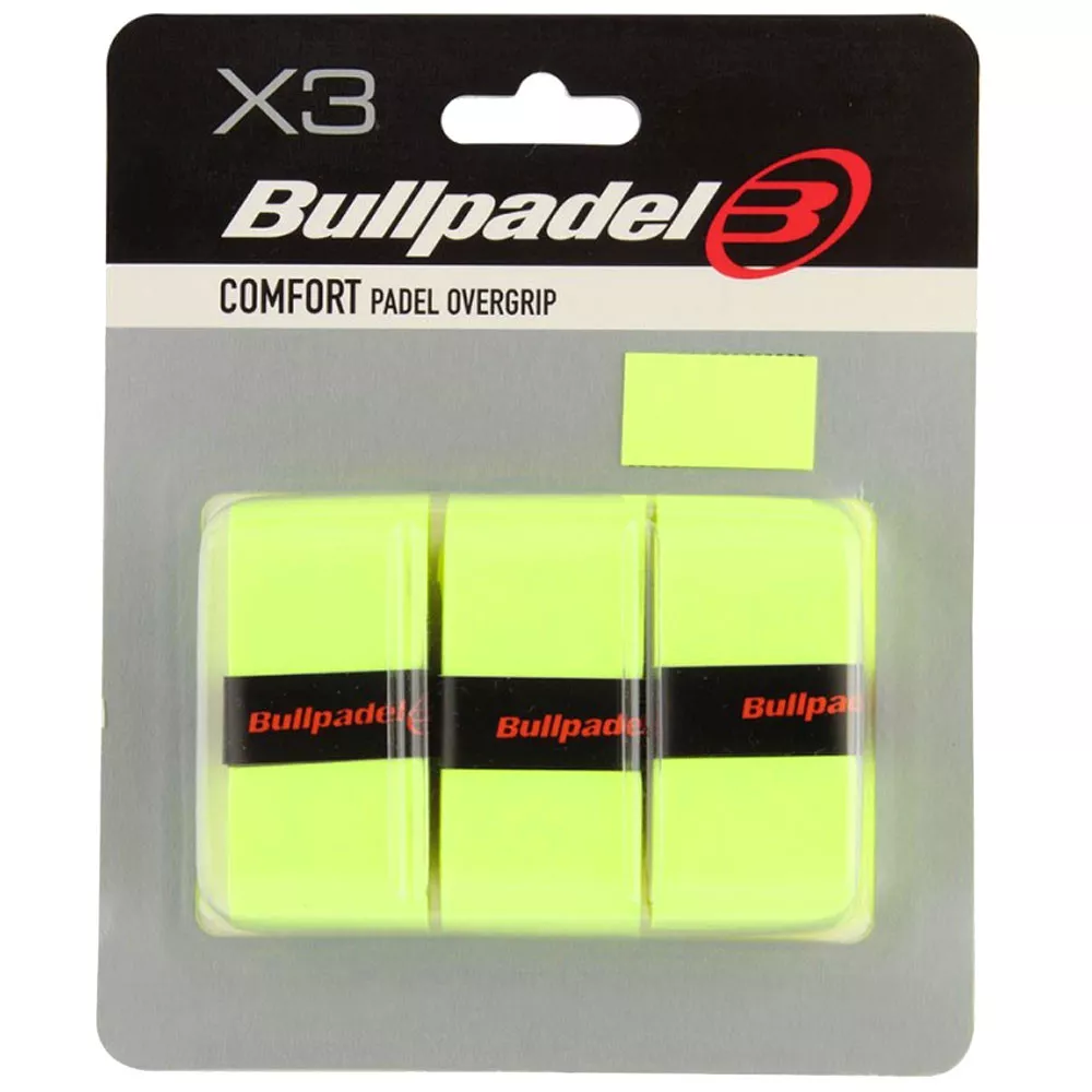 Bullpadel Comfort Overgrip Gelb 3er-Pack