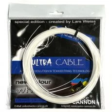 Weisscannon Ultra Cable Tennissaite Wei&szlig; 12 m