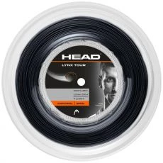 Head Lynx Tour Saitenrolle Schwarz 200 m