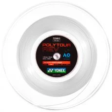 Yonex Poly Tour Rev Saitenrolle Wei&szlig; 200 m