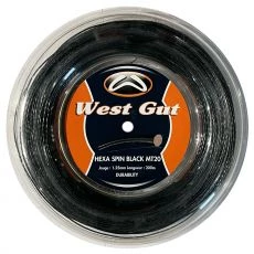 West Gut Hexa Spin Black MT20 Saitenrolle 200 m