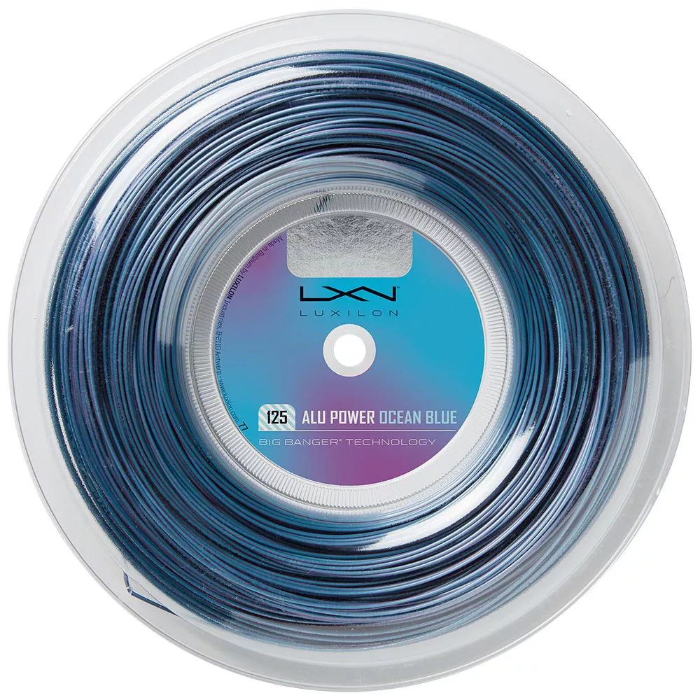Luxilon Alu Power Ocean Blue Saitenrolle 200 m