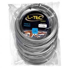 4S Tennissaite Grau 8 x 6,50 m