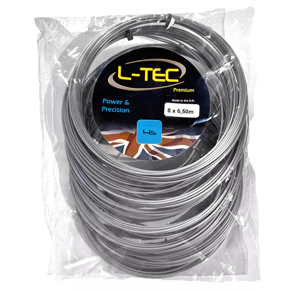 L-Tec 4S Tennissaite Grau 8 x 6,50 m