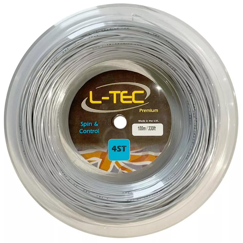 L-Tec 4ST Saitenrolle Grau 100 m