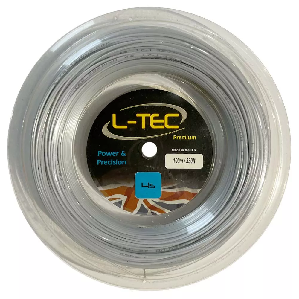 L-Tec 4S Saitenrolle Grau 100 m