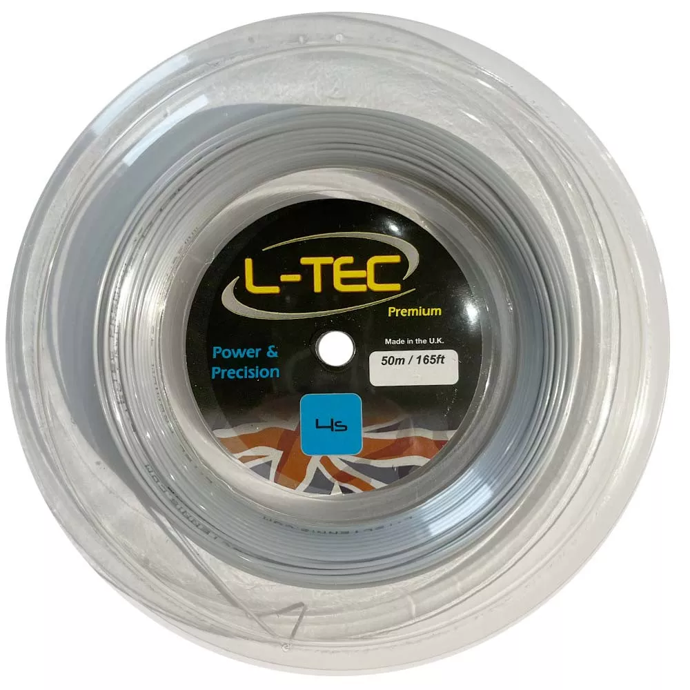L-Tec 4S Saitenrolle Grau 50 m