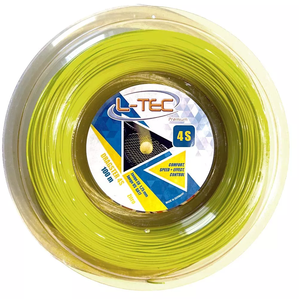 L-Tec 4S Saitenrolle Gelb 100 m