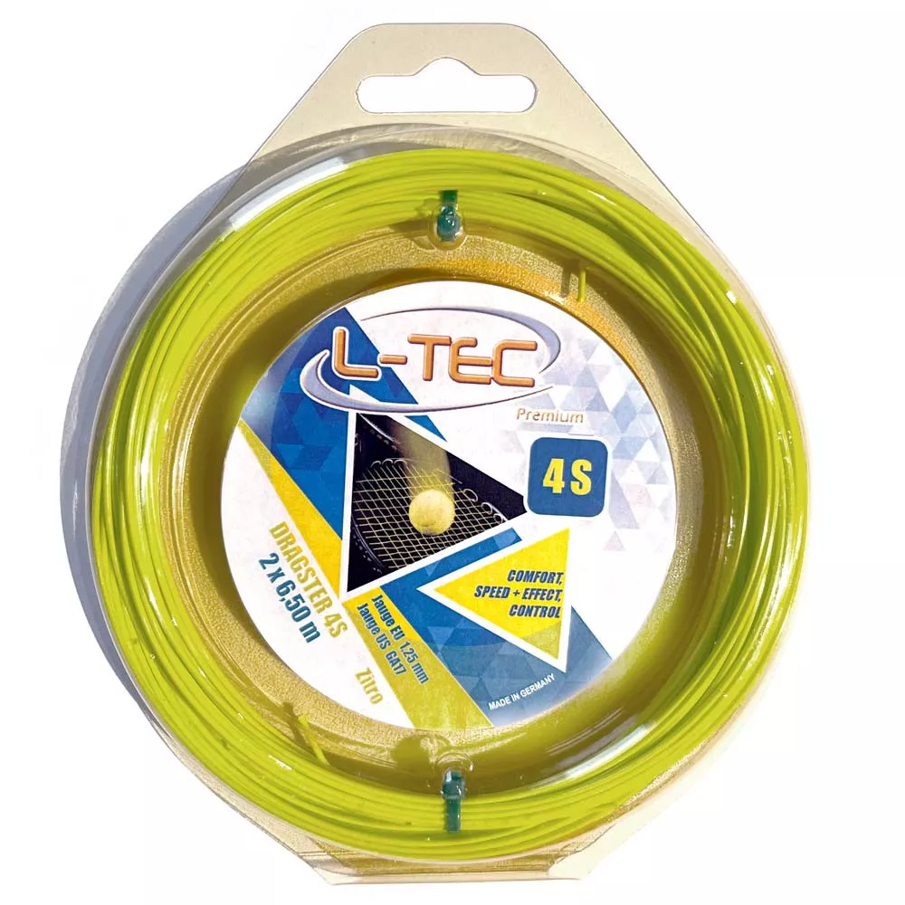 L-Tec 4S Tennissaite Gelb 2 x 6,50 m