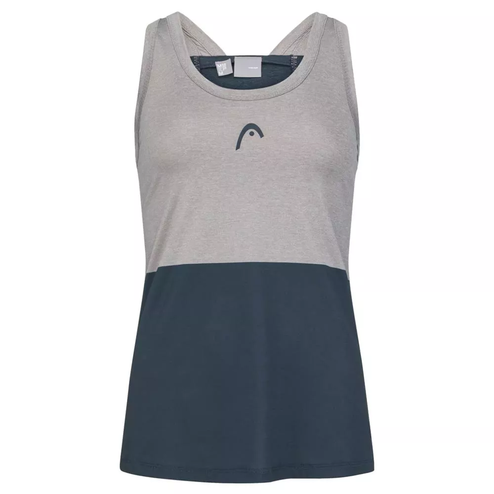 Head Padel Tech Tank Top Damen Grau / Marineblau