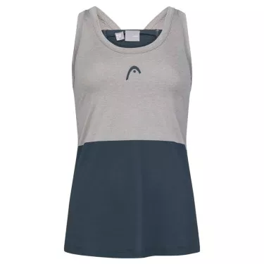 Head Padel Tech Tank Top Damen Grau / Marineblau