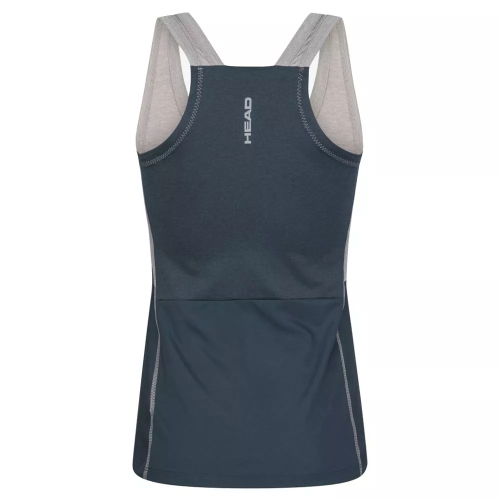 Head Padel Tech Tank Top Damen Grau / Marineblau