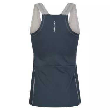 Head Padel Tech Tank Top Damen Grau / Marineblau