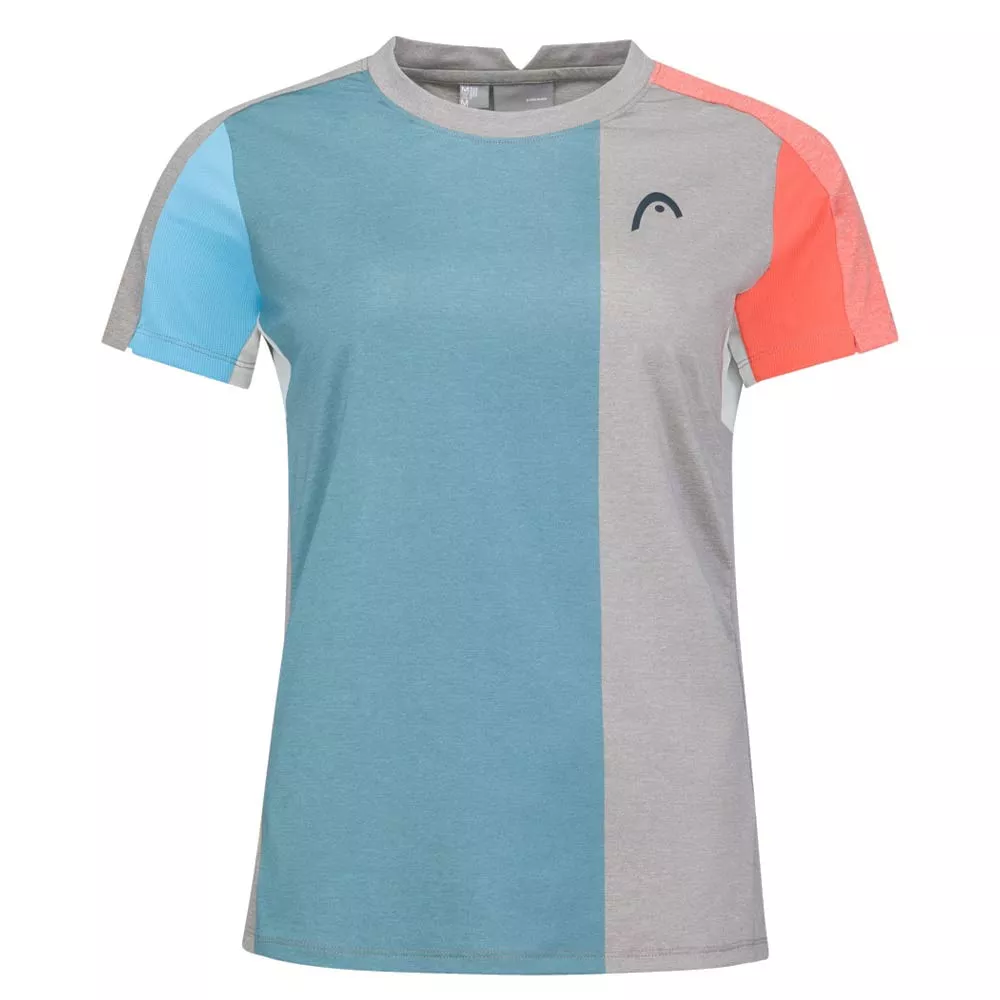 Head Padel Tech T-Shirt Damen Grau / Blau