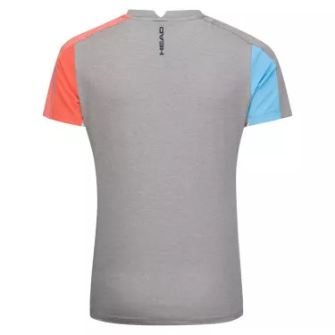 Head Padel Tech T-Shirt Damen Grau / Blau