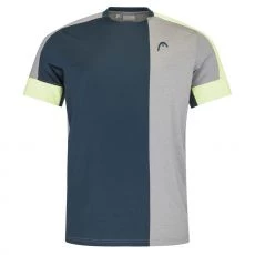 Head Padel Tech T-Shirt Grau / Gr&uuml;n