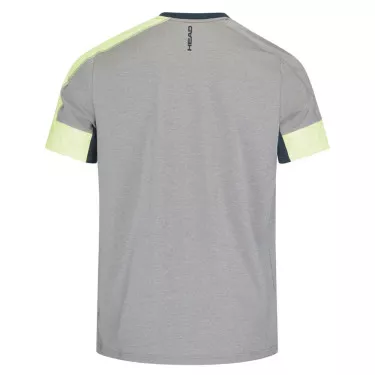 Head Padel Tech T-Shirt Grau / Gr&uuml;n