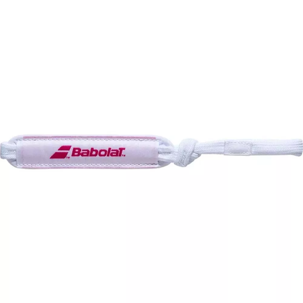 Babolat Handgelenkschlaufe Wei&szlig; / Rosa