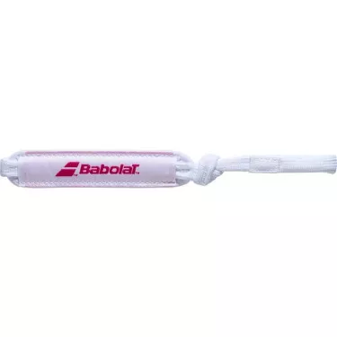 Babolat Handgelenkschlaufe Wei&szlig; / Rosa