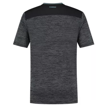 K-Swiss Hypercourt T-Shirt Melange Schwarz