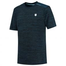 K-Swiss Hypercourt T-Shirt Melange Blau