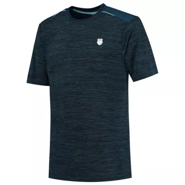 K-Swiss Hypercourt T-Shirt Melange Blau