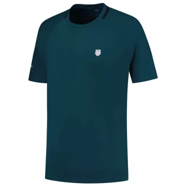 K-Swiss Hypercourt Double Crew 2 T-Shirt Blau