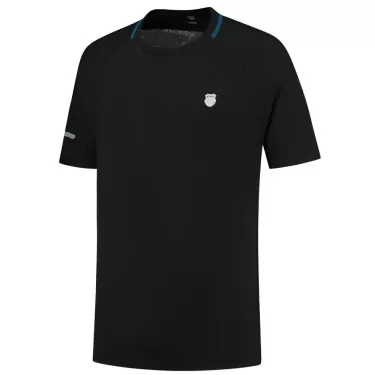 K-Swiss Hypercourt Double Crew 2 T-Shirt Schwarz