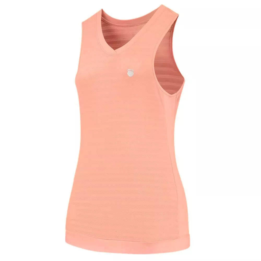 K-Swiss Hypercourt Singlet 2 Tank Top Lachs