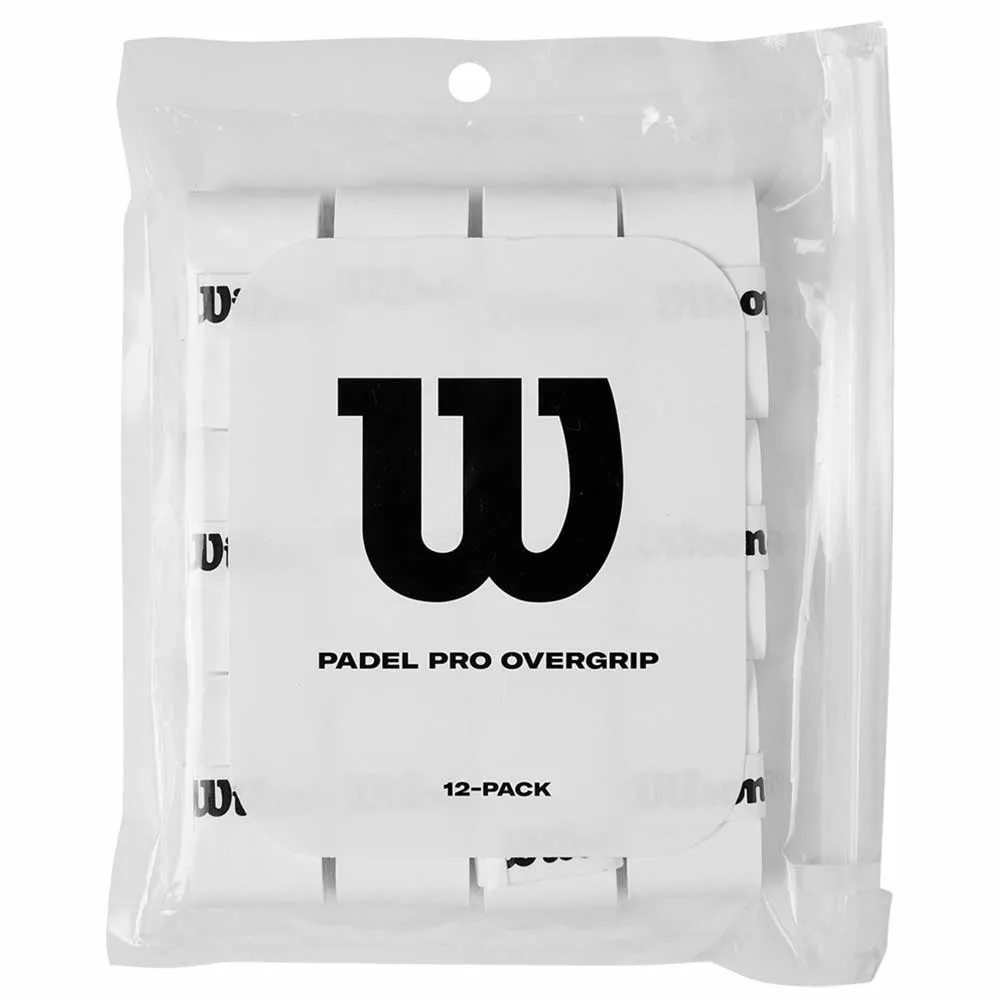 Wilson Padel Pro Overgrip Wei&szlig; 12er-Pack