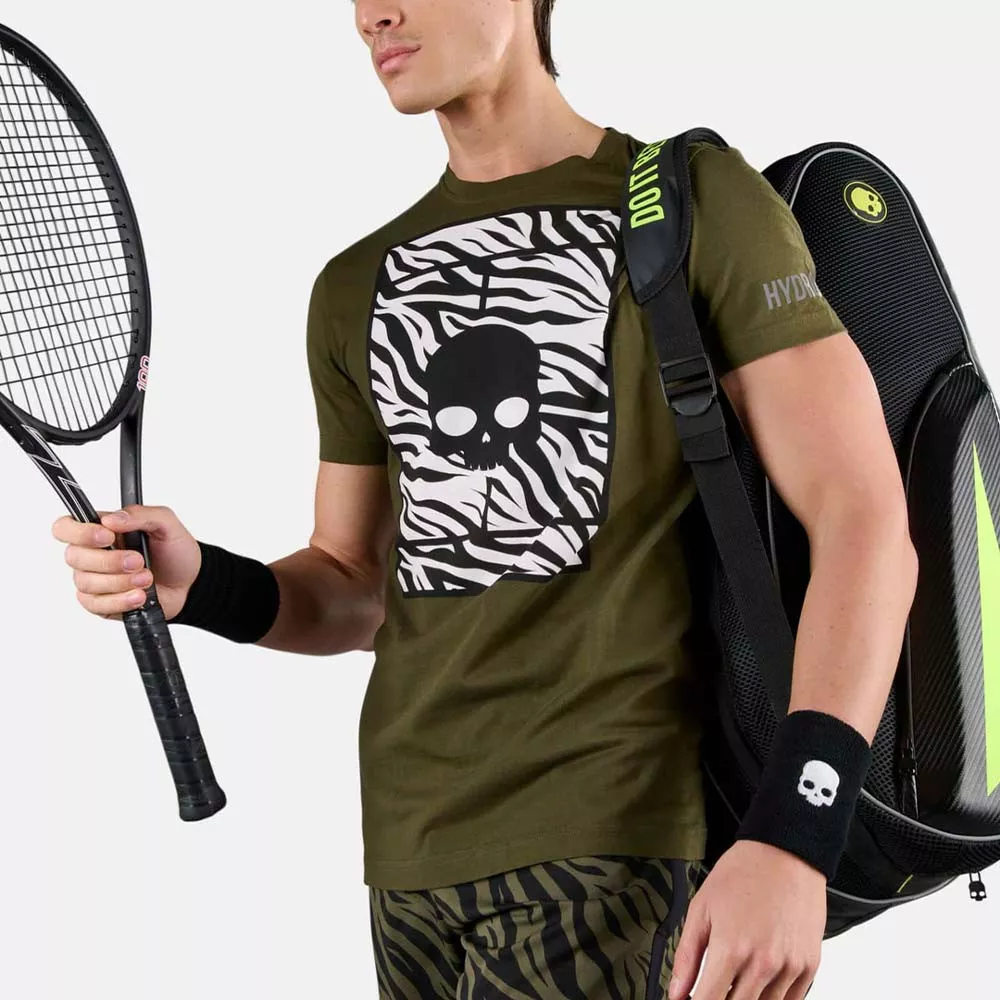 Hydrogen Tennis Court T-Shirt Gr&uuml;n / Wei&szlig;