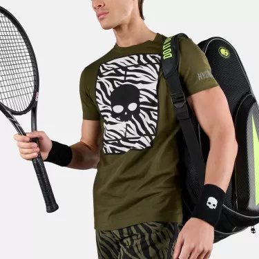 Hydrogen Tennis Court T-Shirt Gr&uuml;n / Wei&szlig;