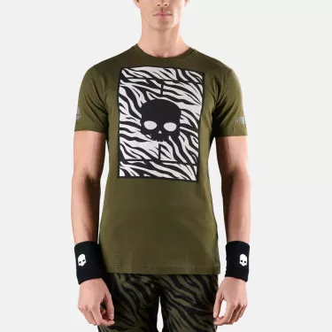 Hydrogen Tennis Court T-Shirt Gr&uuml;n / Wei&szlig;