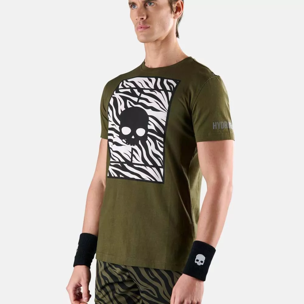 Hydrogen Tennis Court T-Shirt Gr&uuml;n / Wei&szlig;