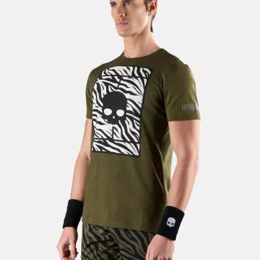 Hydrogen Tennis Court T-Shirt Gr&uuml;n / Wei&szlig;
